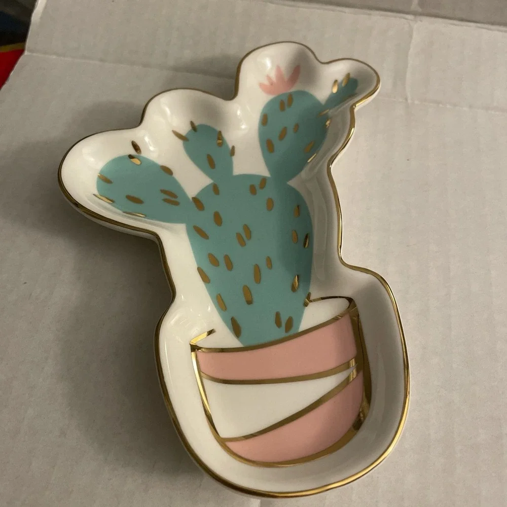 Cactus Trinket Dish